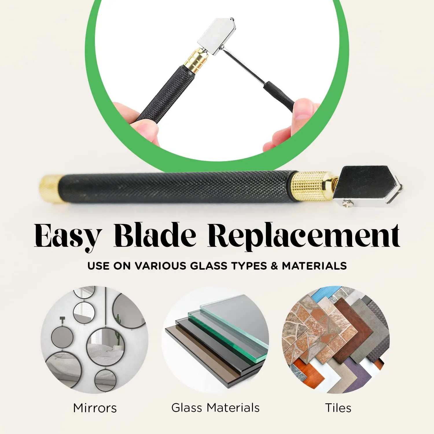 Diamond Glass Cutter Set BL-TL795