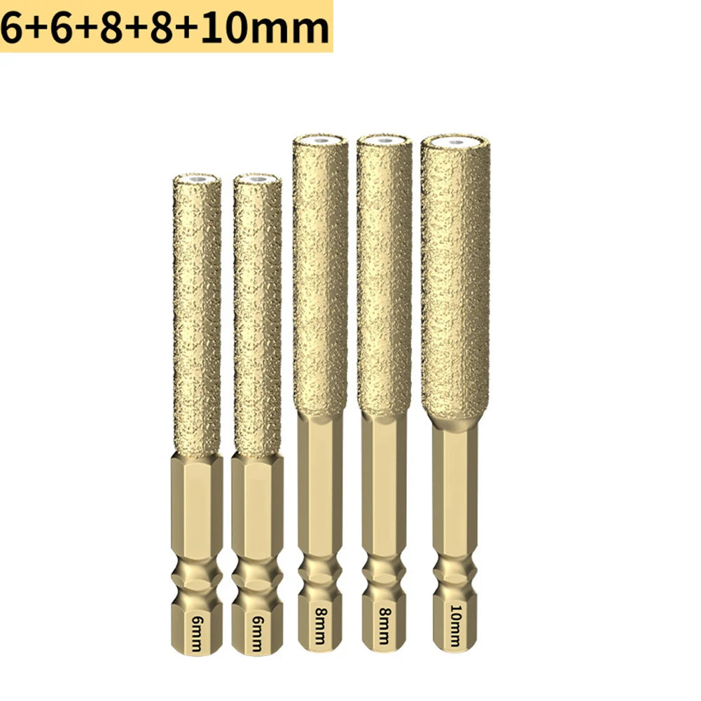 Hexagonal Shank Brazed Diamond Drill Bit BL-TL736
