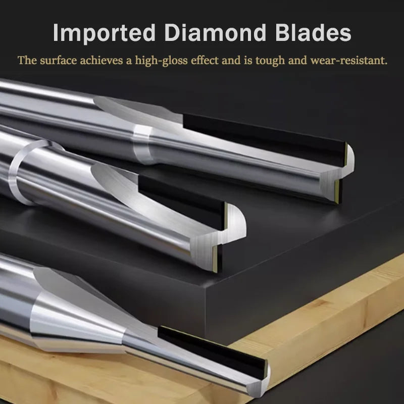 PCD Straight Drill Diamond CNC Milling Cutter BL-TL763