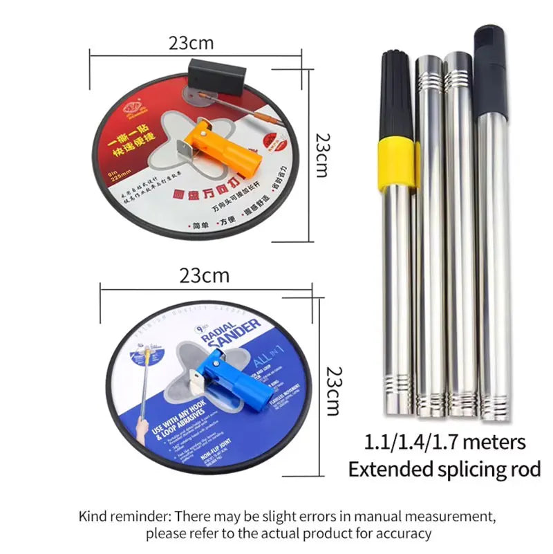 9-inch Drywall Sander With Extension Rod BL-TL803