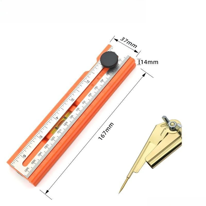 Adjustable Positioning Marking Protractor Tool BL-TL735