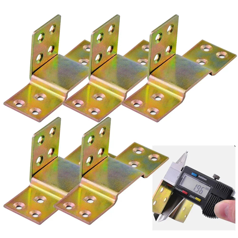 5 Pairs Metal L-shaped Connectors BL-TL634