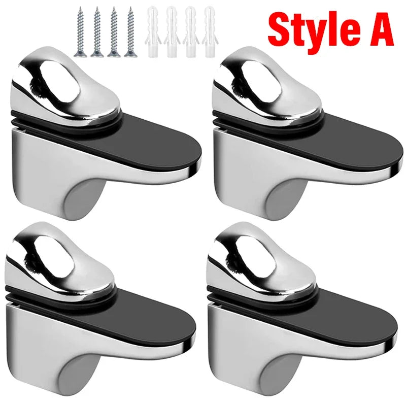 Adjustable Glass Shelf Bracket Clip Hardware BL-TL740
