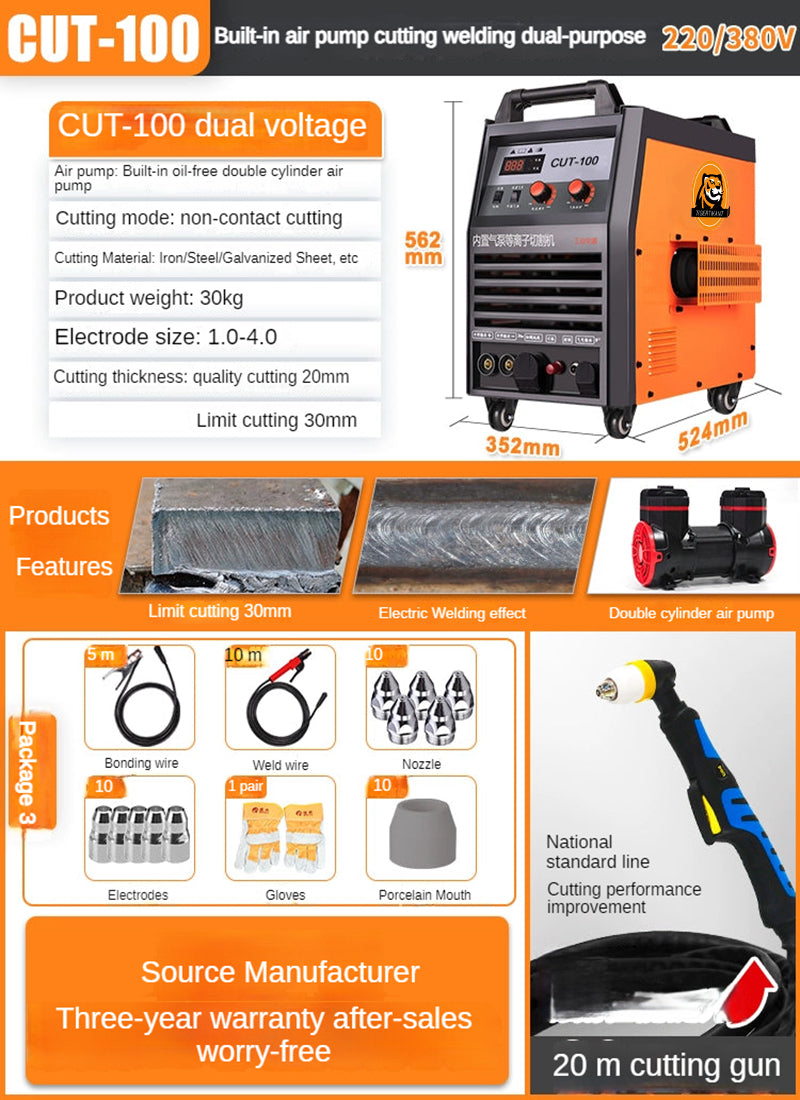 Plasma Cutting and Welding All-in-one Machine BL-TL474