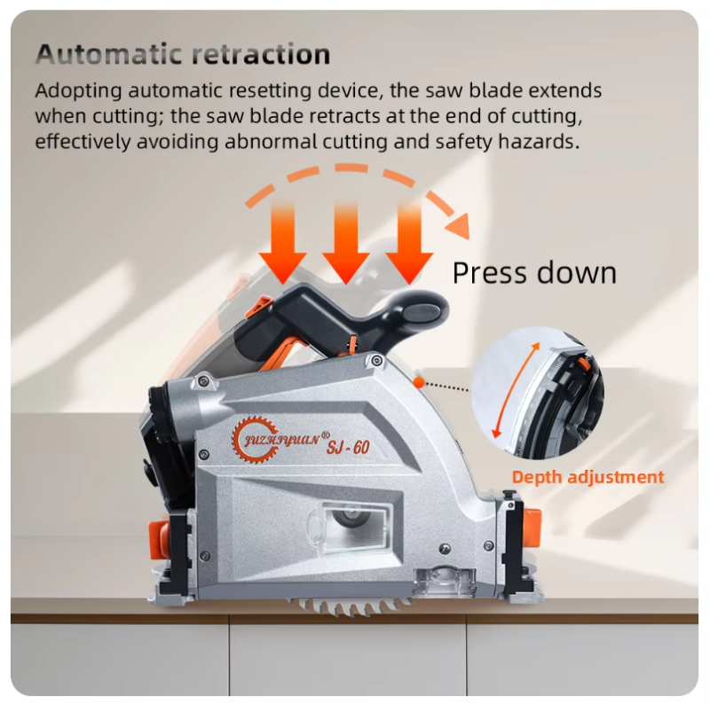 2000W Miter Saw with Guide Rail BL-M36
