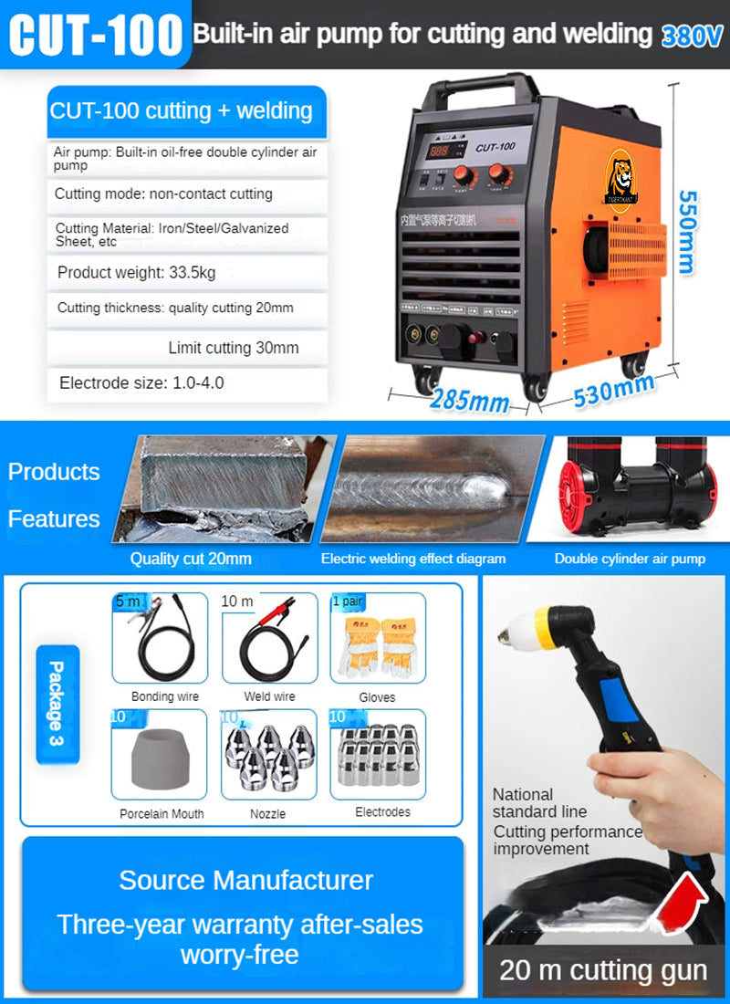Plasma Cutting and Welding All-in-one Machine BL-TL474