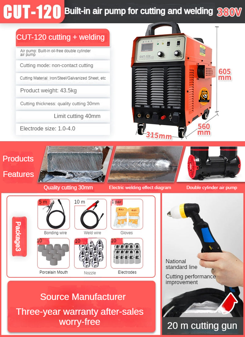 Plasma Cutting and Welding All-in-one Machine BL-TL474