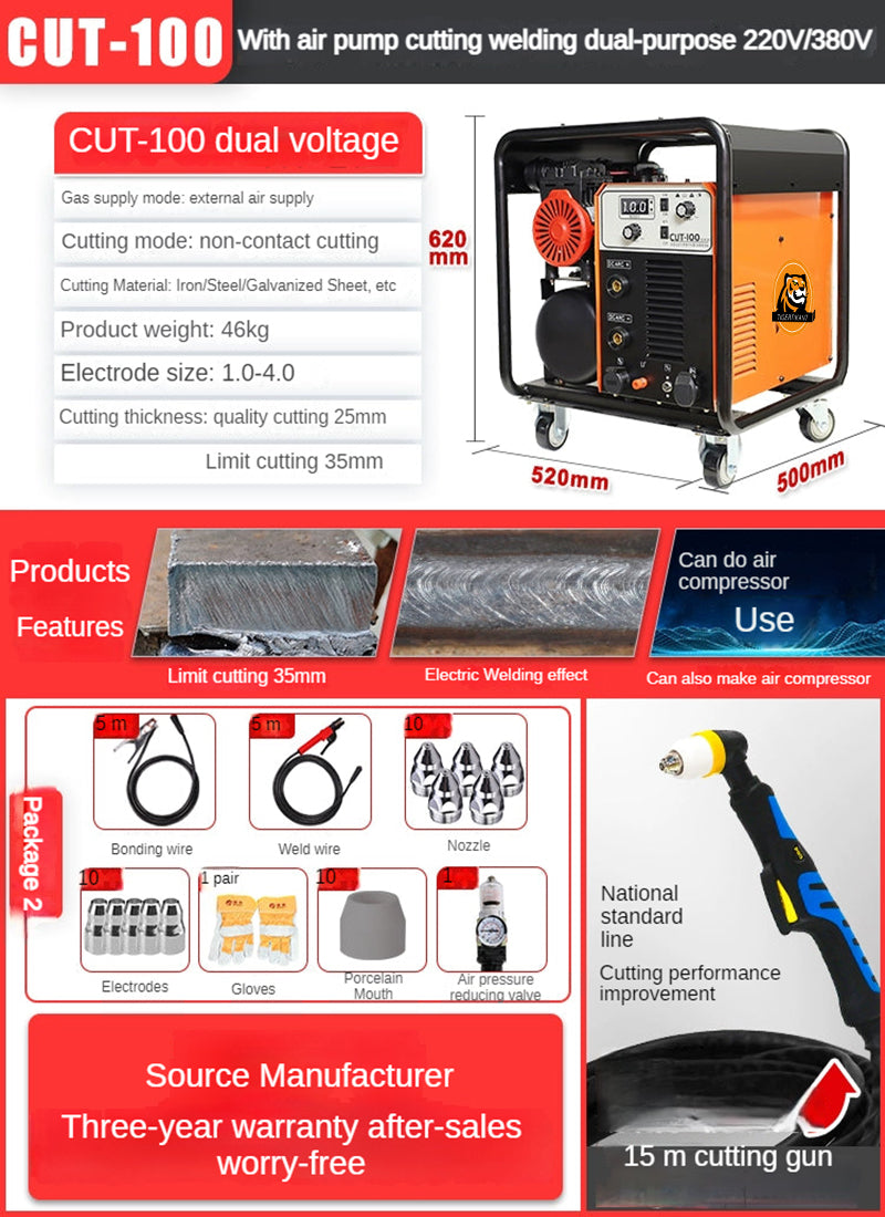 Plasma Cutting and Welding All-in-one Machine BL-TL474