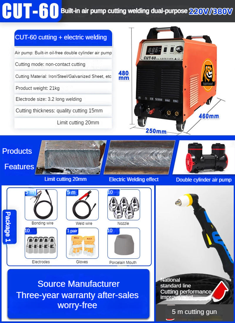 Plasma Cutting and Welding All-in-one Machine BL-TL474
