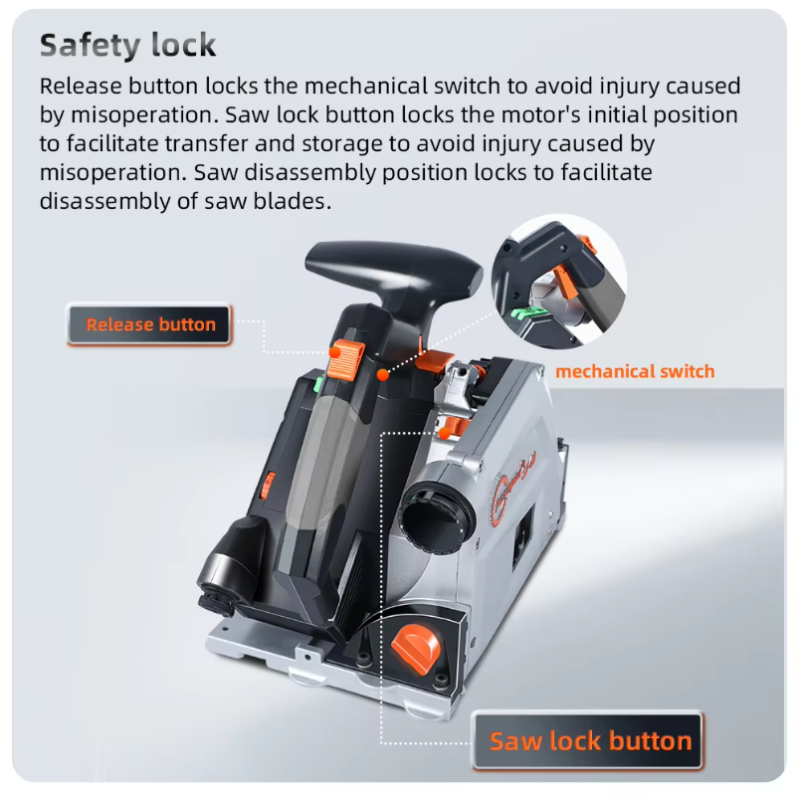 2000W Miter Saw with Guide Rail BL-M36