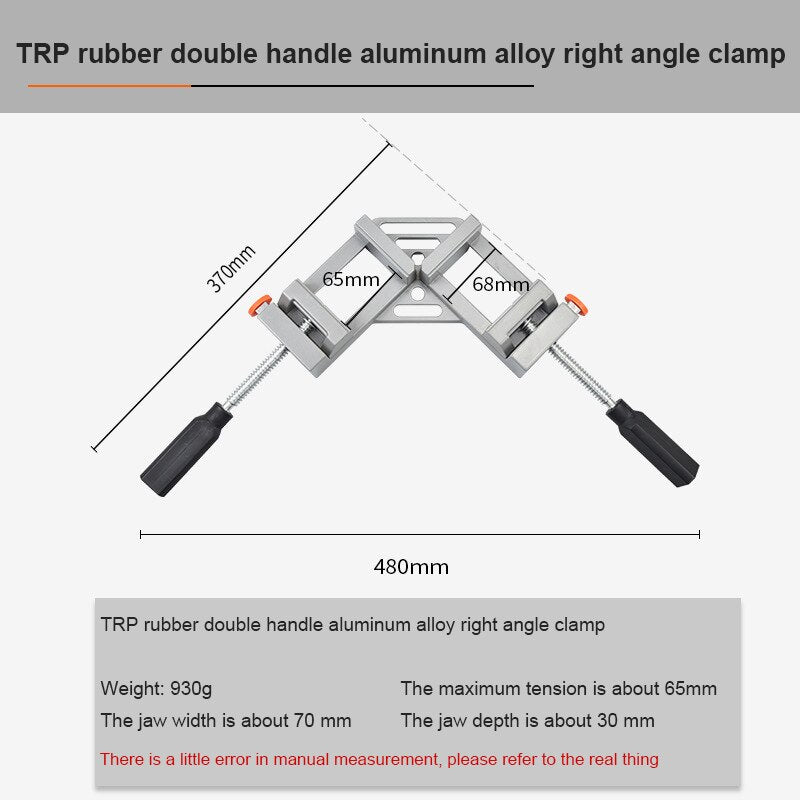 Adjustable 90° Right Angle Metal Corner Clip BL-TL37